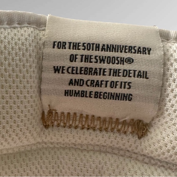 Nike Womens 8 Sneaker Court Royale 2 Mid White Gold Swoosh Retro Shoe DJ2005-100 - Picture 9 of 12